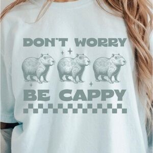 Comfort Colors Light Blue Tee